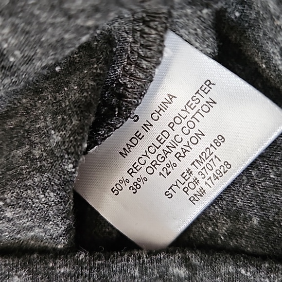 *NWT* Threads 4 Thought Color-block Raglan Hooded Tee - Picture 5 of 7